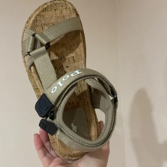 Polo Ralph Lauren Womens Grosgrain Strap Sandals