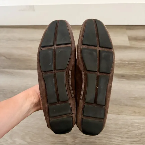Prada Brown Suede Driving Loafers EU 37 / US 6.5