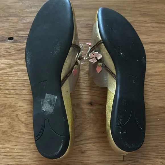 PRADA CHERRY BLOSSOM FLOWER SANDALS