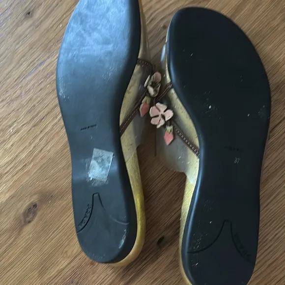 PRADA CHERRY BLOSSOM FLOWER SANDALS