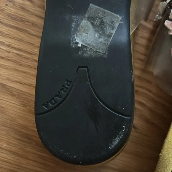 PRADA CHERRY BLOSSOM FLOWER SANDALS
