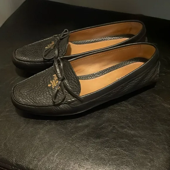 Prada driving loafers -100% Authentic
