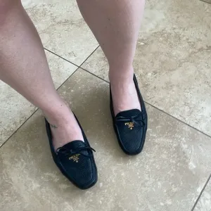 Prada driving loafers -100% Authentic