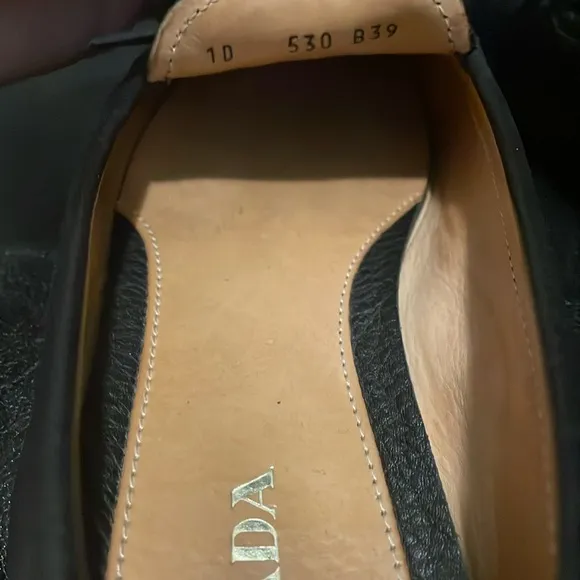 Prada driving loafers -100% Authentic