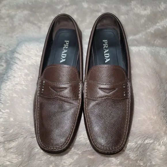 Prada driving loafers