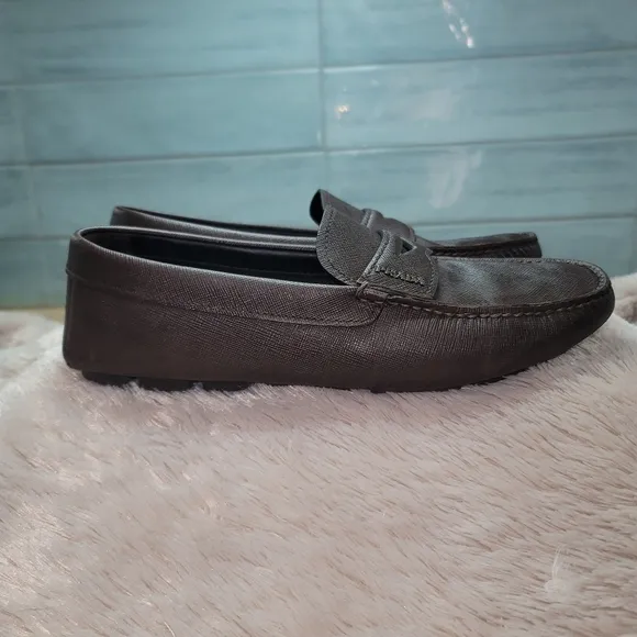 Prada driving loafers