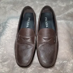 Prada driving loafers