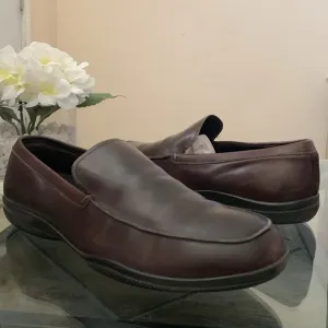 PRADA Línea Rossi Cordovan Driving Loafers