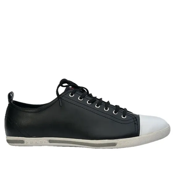 PRADA Low Top Leather Sneakers 90991 46/US 12