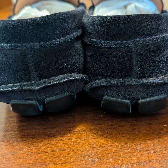 PRADA Navy Blue Suede Silver Bit Driving Shoes Loafers Mens UK 5 US 6 EU 39