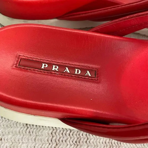 Prada Slip-On Sandals