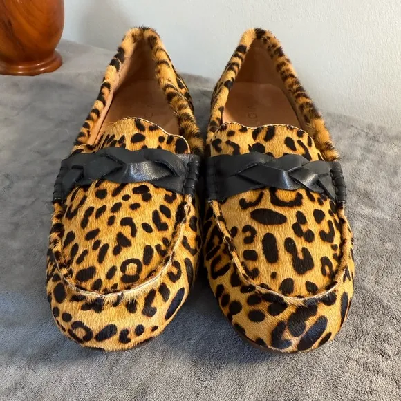 Pre-production Vionic Calf Hair Driving Loafers
