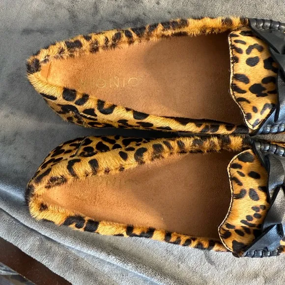 Pre-production Vionic Calf Hair Driving Loafers
