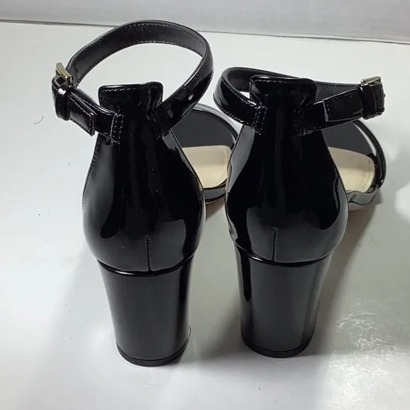 Pruce Ankle Strap Block Heel Sandals