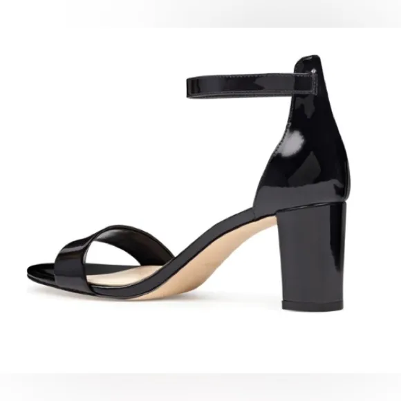 Pruce Ankle Strap Block Heel Sandals