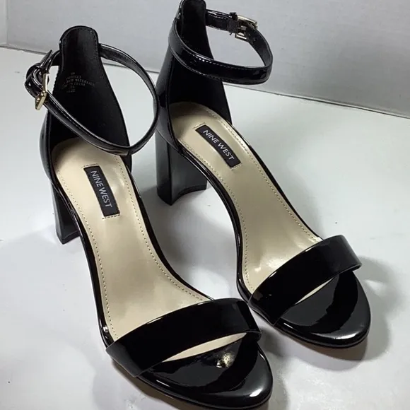 Pruce Ankle Strap Block Heel Sandals