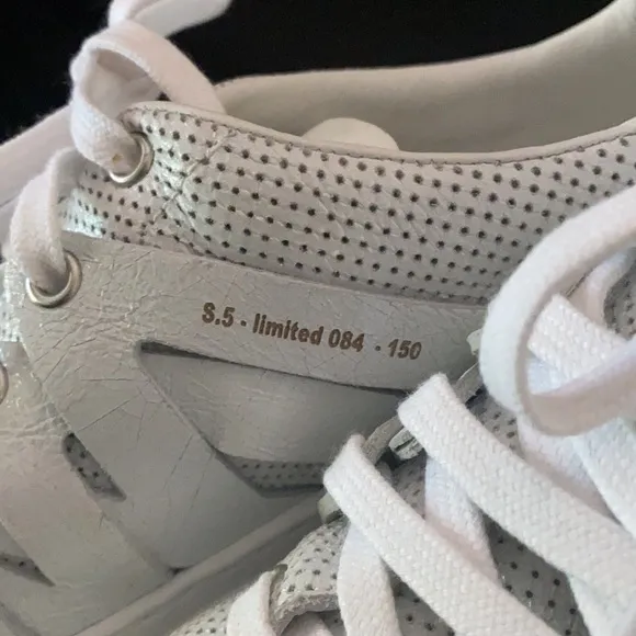 Ps821 Alpha Calf Leather Low Top Sneakers