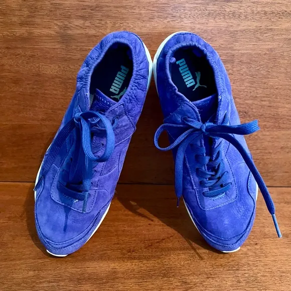 Puma hi heel platform sneakers