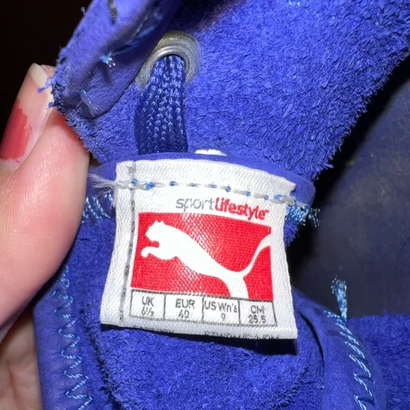 Puma hi heel platform sneakers
