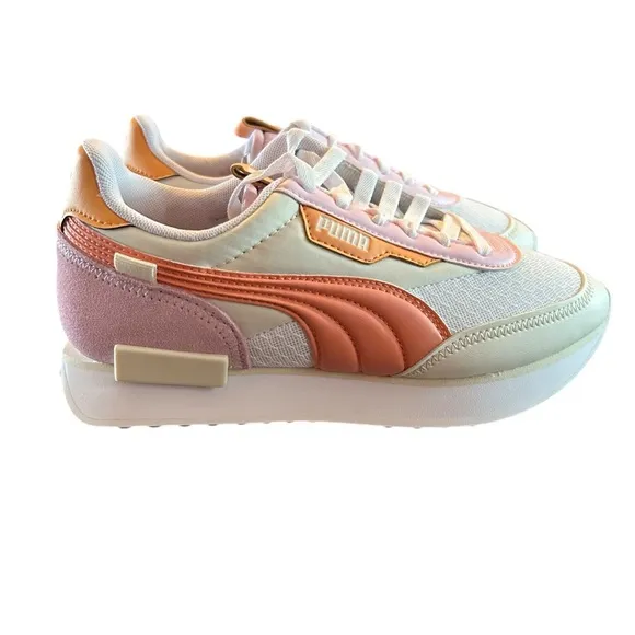PUMA Women's Future Rider Pastel Low Top Sneakers NEW Size 6.5