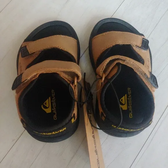 QUIKSILVER NEW Beach CREST Double Strap Sandals