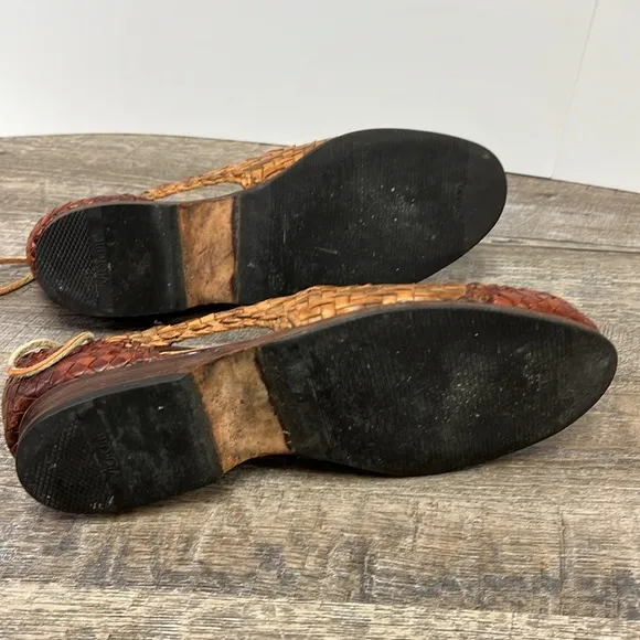 R. Martegani Boutique Line Men’s 2 Tone Woven Leather Loafers