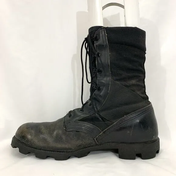 R O Search WELLCO 1993 Military Jungle Combat Boots Men’s US 10.5 R