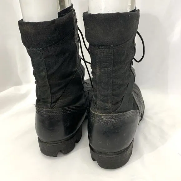 R O Search WELLCO 1993 Military Jungle Combat Boots Men’s US 10.5 R