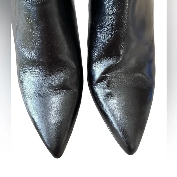 Rag &amp; Bone black leather Beha &amp; Chelsea Boots size 39 8.5 US