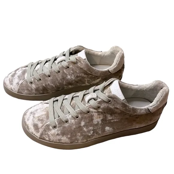Rag &amp; Bone Low-Top Dove Velvet Low-Top Sneakers Size 39 US 8 1/2