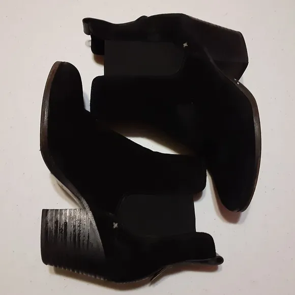 Rag &amp; Bone New York Black Suede Chelsea Ankle Boots
