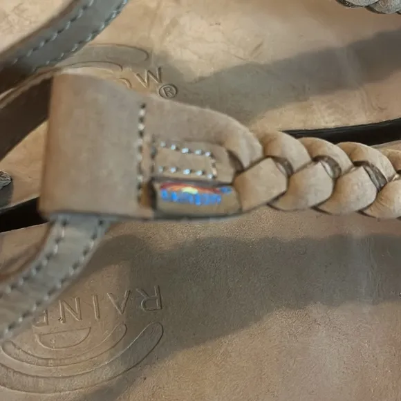Rainbows women’s braid sandal size large size 7.5 - 8.5