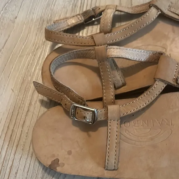 Rainbows women’s braid sandal size large size 7.5 - 8.5