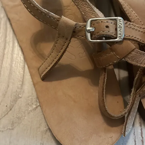 Rainbows women’s braid sandal size large size 7.5 - 8.5
