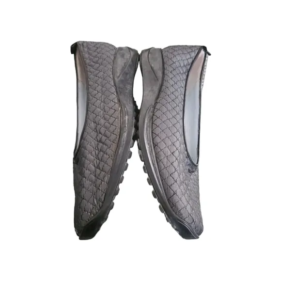 RARE Cynthia Rowley Quilted Flats 42 11 Sneakers Gray