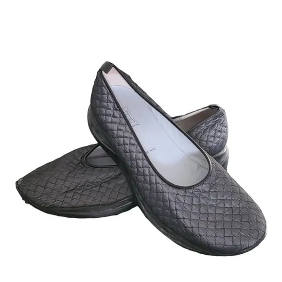 RARE Cynthia Rowley Quilted Flats 42 11 Sneakers Gray