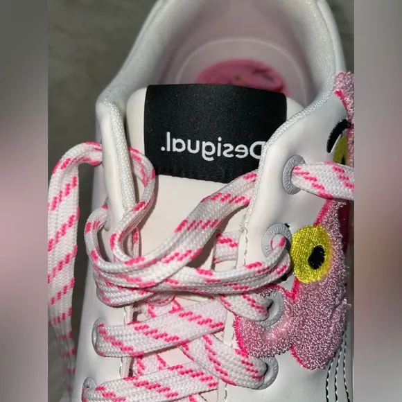 RARE Desigual PINK PANTHER Sneakers 9