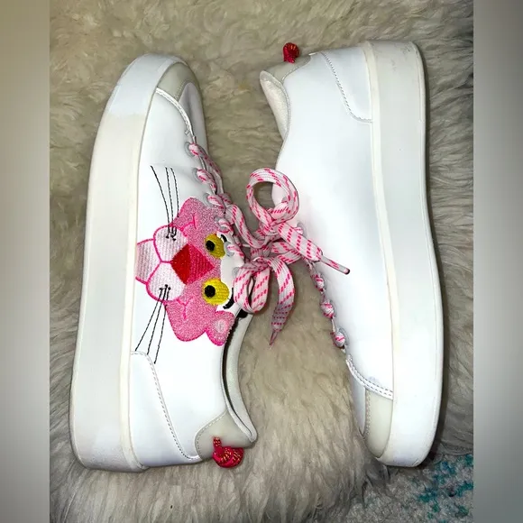 RARE Desigual PINK PANTHER Sneakers 9