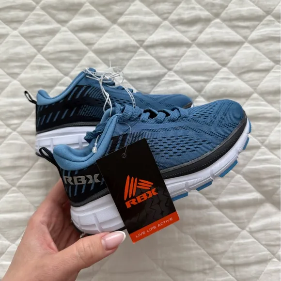 RBX Kids Blue Running Sneakers