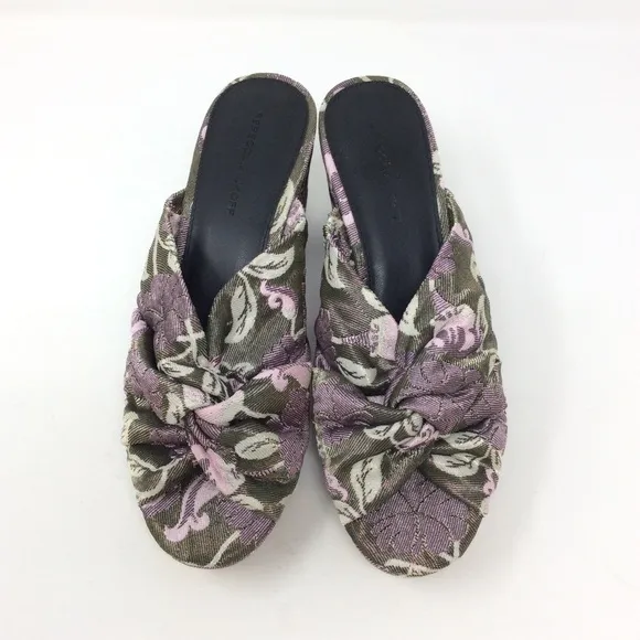 REBECCA MINKOFF Jaden Floral Platform Sandals