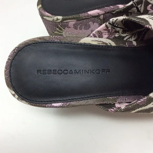 REBECCA MINKOFF Jaden Floral Platform Sandals