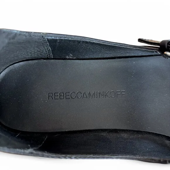 Rebecca Minkoff ‘Rachel’ Grommet Buckle Ballet Flats