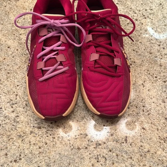 Red and Purple Sneakers