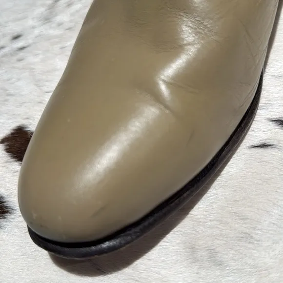 Red Diamond Leather Chelsea Boot Beige Size 28 A11