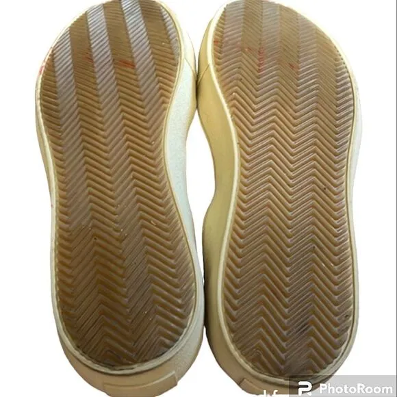 Red Hawk Leather Co Women’s Brown Woven Leather Slip On Loafers size 11