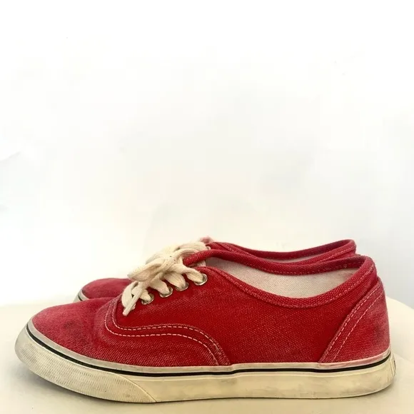 Re/done 70s low top skate shoe Red size 38