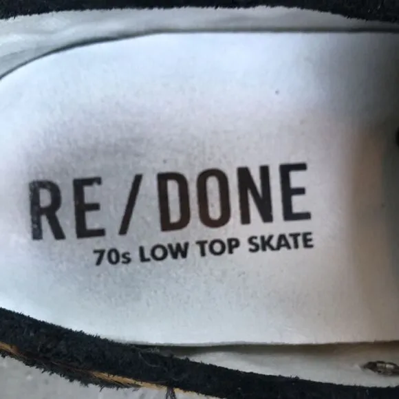 Re/Done 70’s low top skate