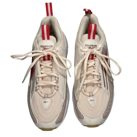 Reebok - “Classics Dmx Series 2K” Trainer Sneakers in Pale Pink - Size 7.5, Pink