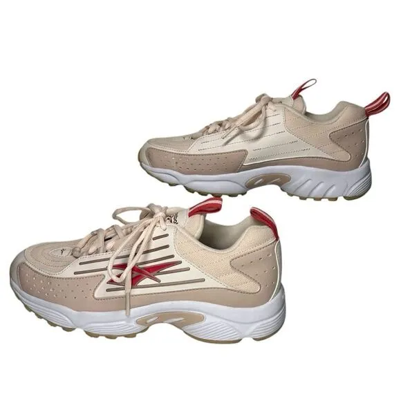 Reebok - “Classics Dmx Series 2K” Trainer Sneakers in Pale Pink - Size 7.5, Pink