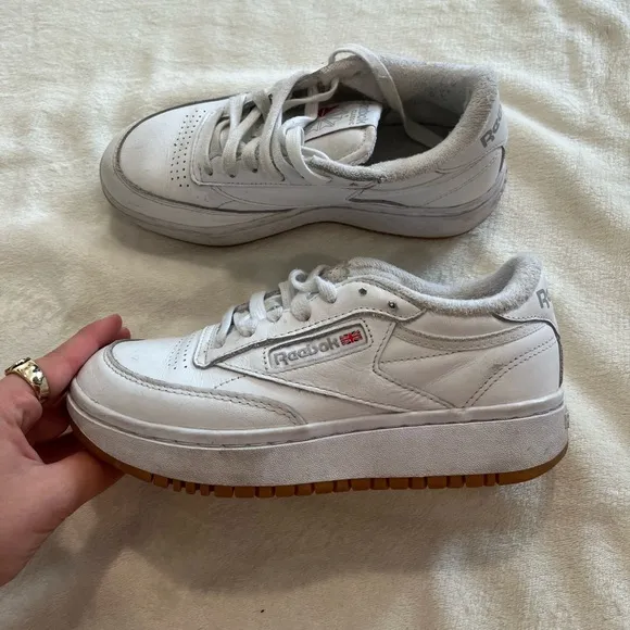 Reebok Club C Double Vintage White Sneakers Women’s 5.5